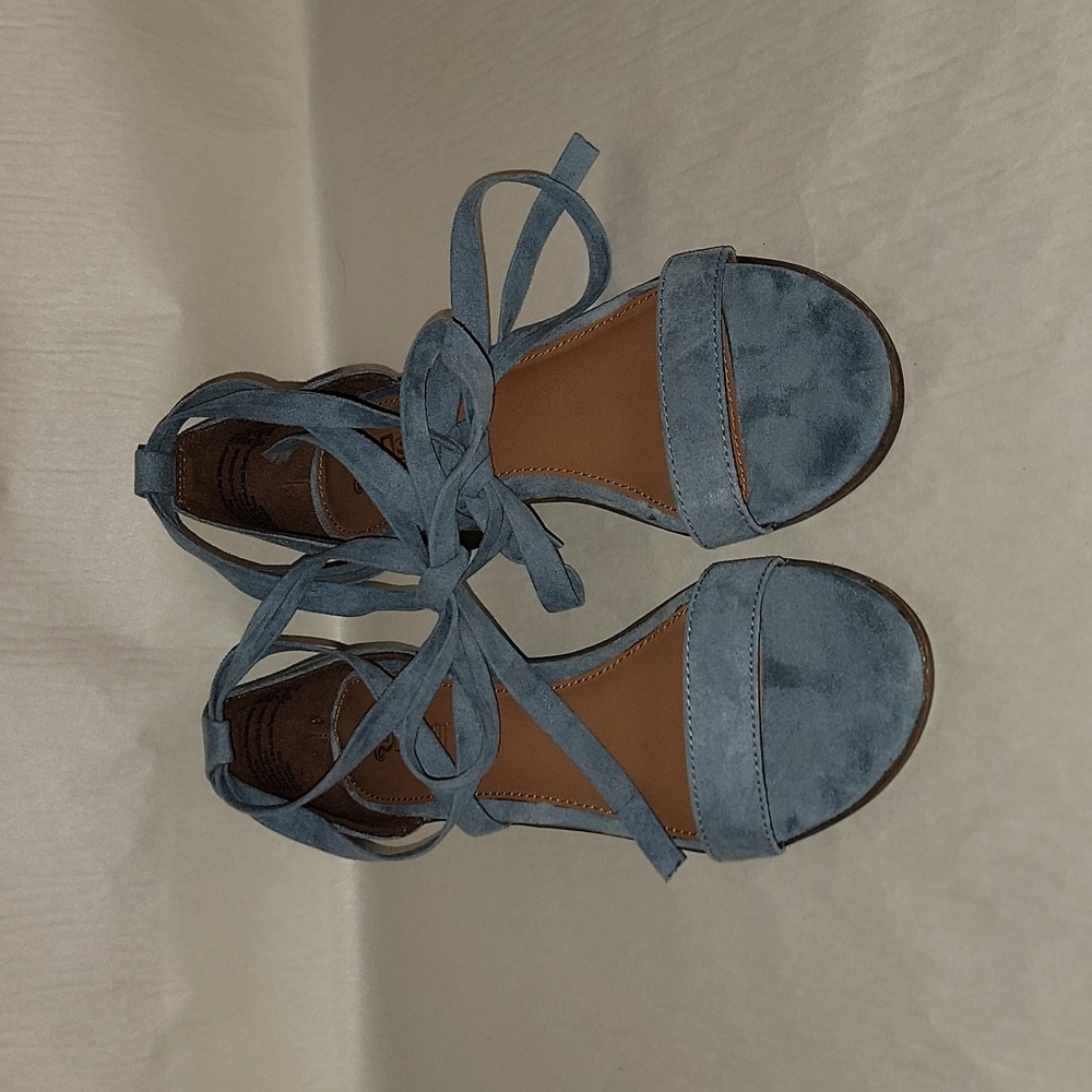 Brash Rope Strap Heel Sandals